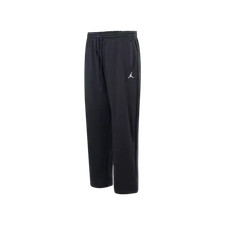 Jordan Brooklyn Fleece Oversized Open-Hem Pants Black Sail IB7238-010