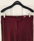 JUICY COUTURE PONTE PANT Stretch Skinny Trouser PORT WINE Dark Red Burgundy 6 — photo 4