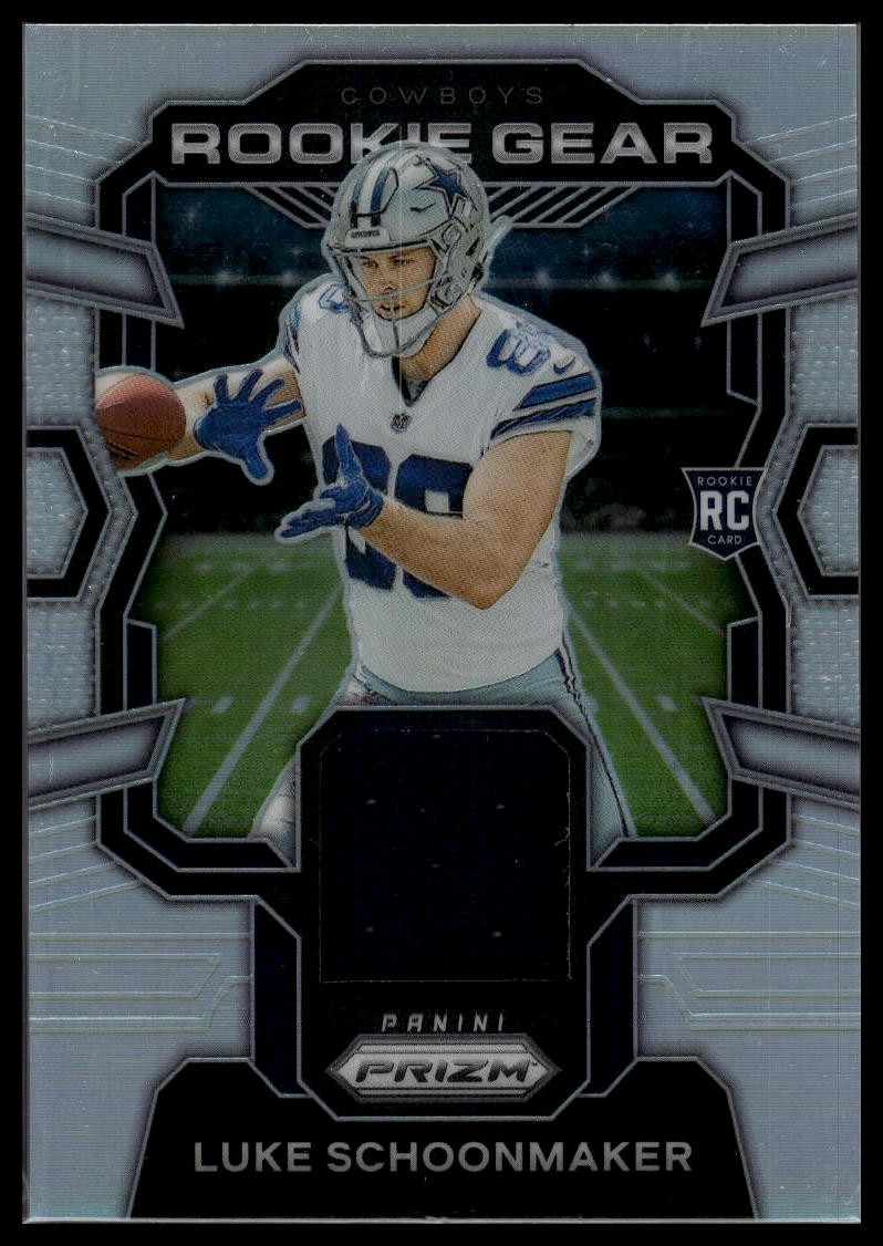 2023 Panini Prizm #RG-LS Luke Schoonmaker Rookie Gear Memorabilia