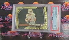 2025 Panini Prizm Black PSA 10 FOTL Gold Vinyl Foil Arch Manning 2/5 Longhorns
