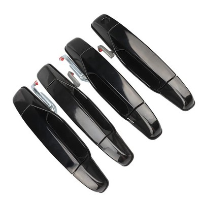 NPAUTO Black Exterior Outside Door Handle Replacement for Chevy 