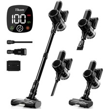 Tikom Cordless Vacuum Cleaner for Home, 40000Pa/450W Stick Vacuum w... Fast Ship