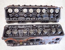 Oem Gm 3927186 Cylinder Heads Small Block Chevy Camel Hump 69 70 Corvette Camaro
