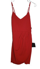 Lulus Burgundy Red Dress Size Small Above Knee NEW