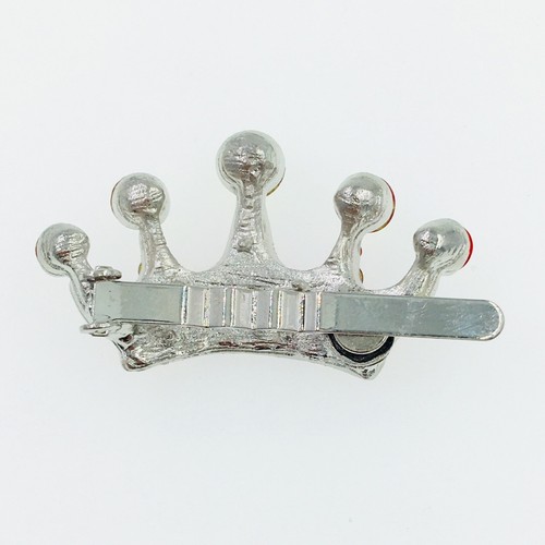 USA Crown Magnet Hair Clip Hairpin Rhinestone Crystal Tiara Barrette BLUE #10 - 第 5/8 張圖片