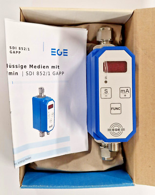 EGE SDI 852/1 GAPP Durchflusssensor - NEU/OVP - worldwide shipping