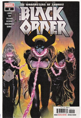 BLACK ORDER #2 (2019 MARVEL) PHILLIP TAN 1st Print ~ UNREAD NM