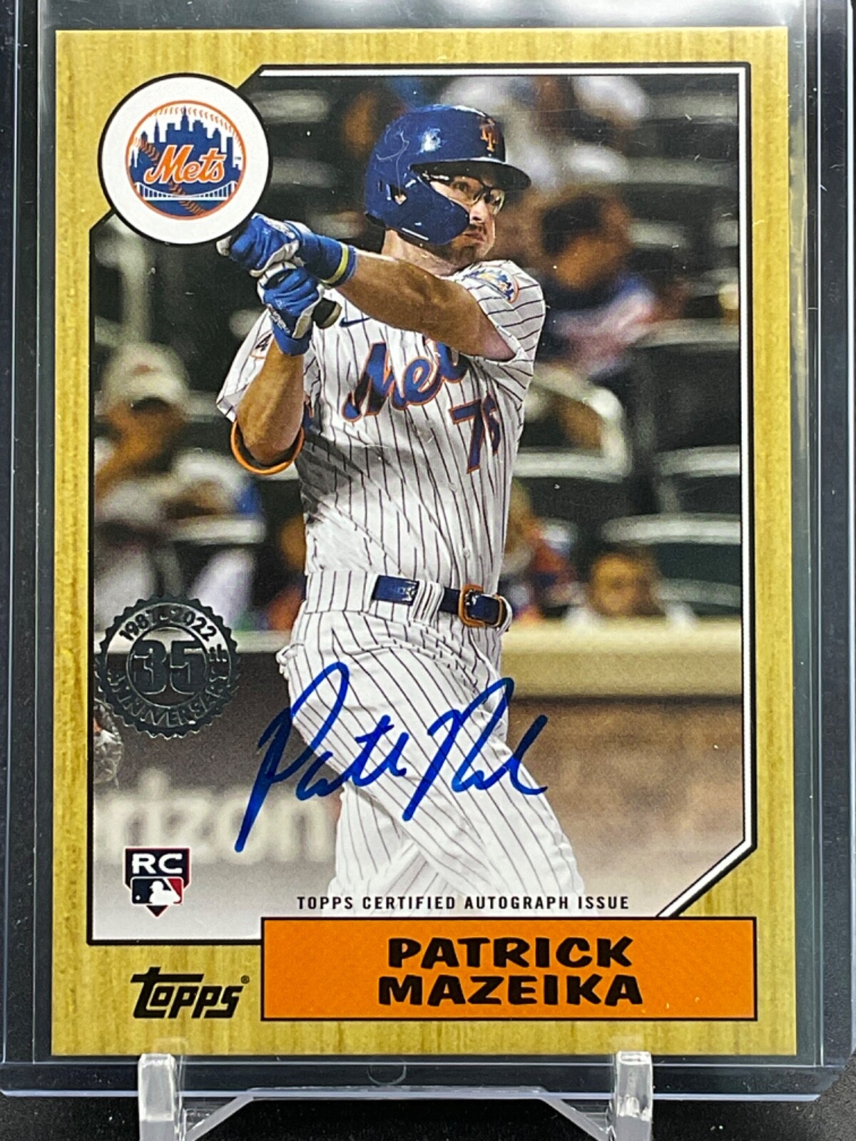New York Mets *Choose Your Baseball Card* Inserts Rookies Autos (Updated 7/26) - Picture 337 of 512