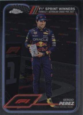 TOPPS CHROME F1 SERGIO PEREZ ペレス 世界199枚 2024 Topps Chrome F1 #1954-2 Sergio Perez -1954 Topps-Oracle