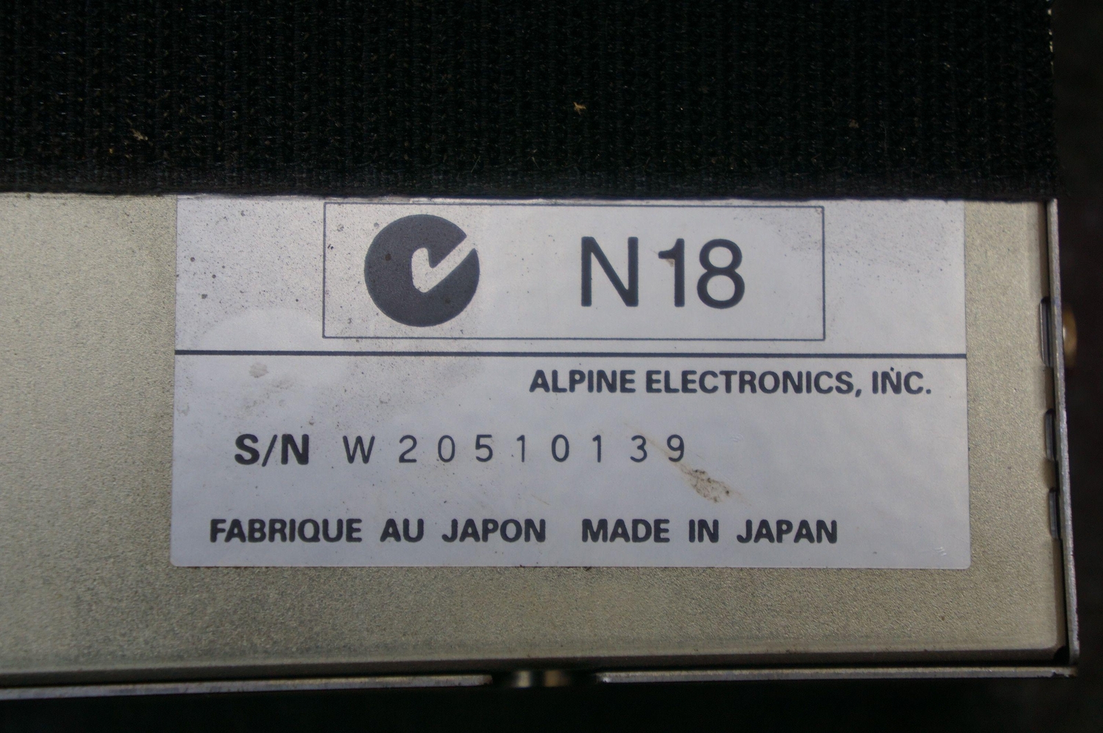 Alpine Color Monitor Display Screen Control Module TME-M750 Bentley Arnage 2003