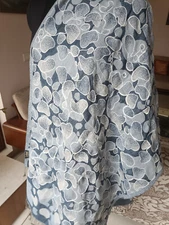 jamavar ANIMAL handicraft REVERSIBLE JACQUARD SCARF 100% CASHMERE PASHMINA