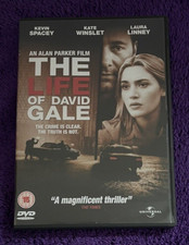 The Life of David Gale DVD Thriller (2008) Kevin Spacey FREE UK P&P