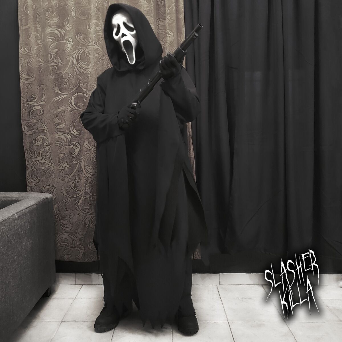 Scream 6 Ghostface Robe High Quality Costume