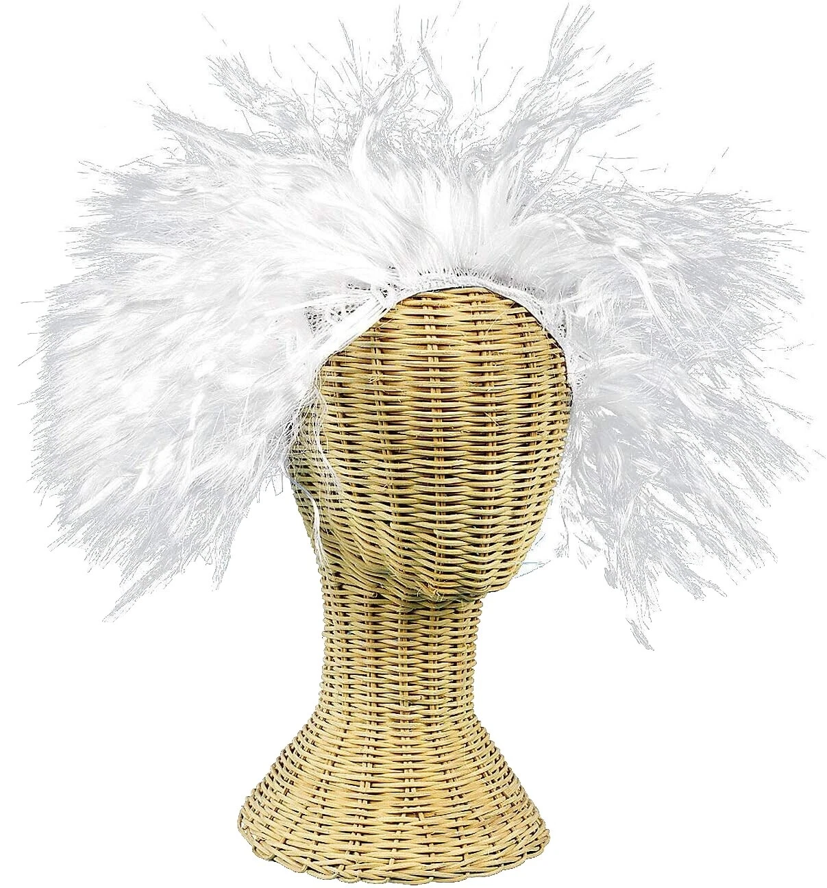 Pelucas de disfraz Blanco Cabello