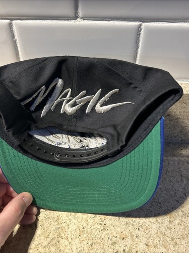 Orlando Magic Vintage 90s AJD Deadstock Snapback Hat W Tag - Picture 5 of 8
