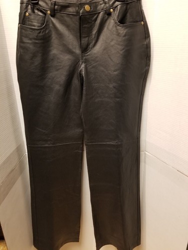 100% Genuine Leather Pants - Size 