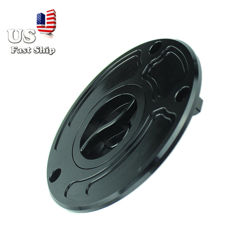 Tapa de gasolina de combustible para motocicleta Kawasaki Z750/ZX-6R/ZZR 600/ZZR 1200/ZRX 1200R EE. UU. Foto 4 de 4