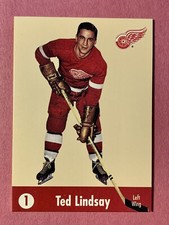 2001-02 ITG Parkhurst He Shoots He Scores Points Ted Lindsay Detroit Red Wings