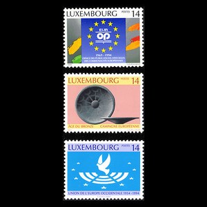 Luxembourg-1994-Intl-Congress-of-Genealogy-and-Heraldry-Sc-915-7-MNH