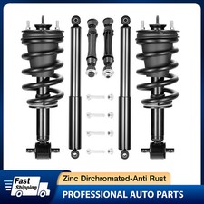 4WD Front Struts Rear Shock Sway Bars for Chevy GMC Silverado Sierra 1500 14-18