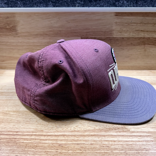 LA Clippers Hat Cap Maroon Fitted 7 3/4 Los Angeles Stretch Mitchel & Ness - Picture 3 of 9