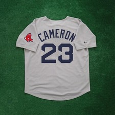 Mike Cameron 2010 Boston Red Sox Grey Road Men's Jersey w/ Team Patch
