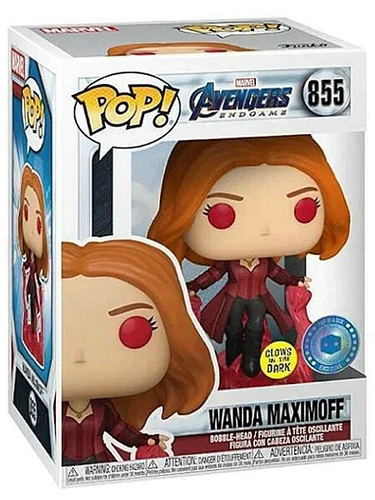 Funko POP #855 Marvel Avengers Endgame Wanda Maximoff Exclusive Figure Brand New