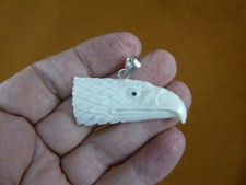J-eag-49 Eagle Head Facing Right Pendant Heads Bird Water Buffalo Material J-eag-49 Eagle Head Facing Right Pendant Heads Bird Water Buffalo Material