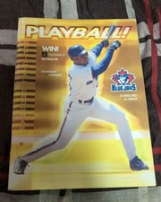 Playball Official Program Magazine Toronto Blue Jays Shannon Stewart, 2001