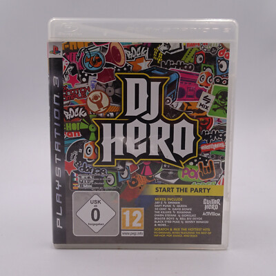 DJ Hero Sony Playstation 3 PS3 Spiel Game Start the Party its your Turn