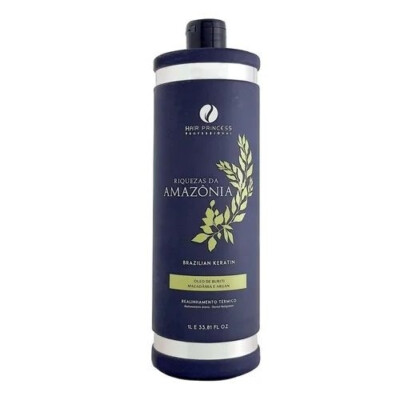 Treatment Keratin Amazon Riches Hair Princess 1l Formaldehyde Free