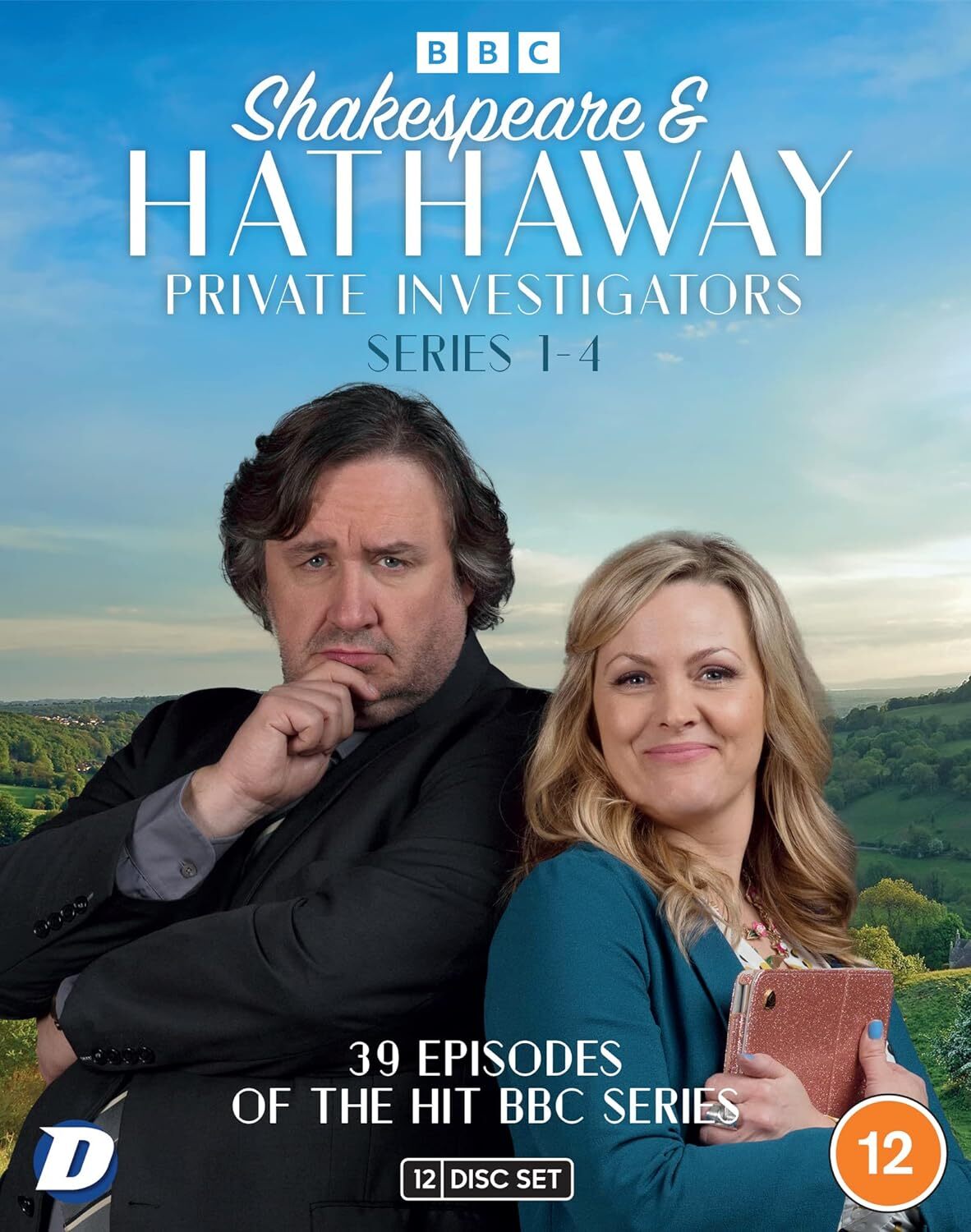 Shakespeare & Hathaway: Private Investigators - Series 1-4 (Blu-ray) **NEW**