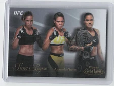 2024 Topps Gold Label UFC Amanda Nunes TL-6 Time Lapse Insert 