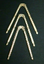 3 VTG HMO Metal Nut Cracker Tools 5” Shell Cracking Nutcracker Crab Walnut-G3