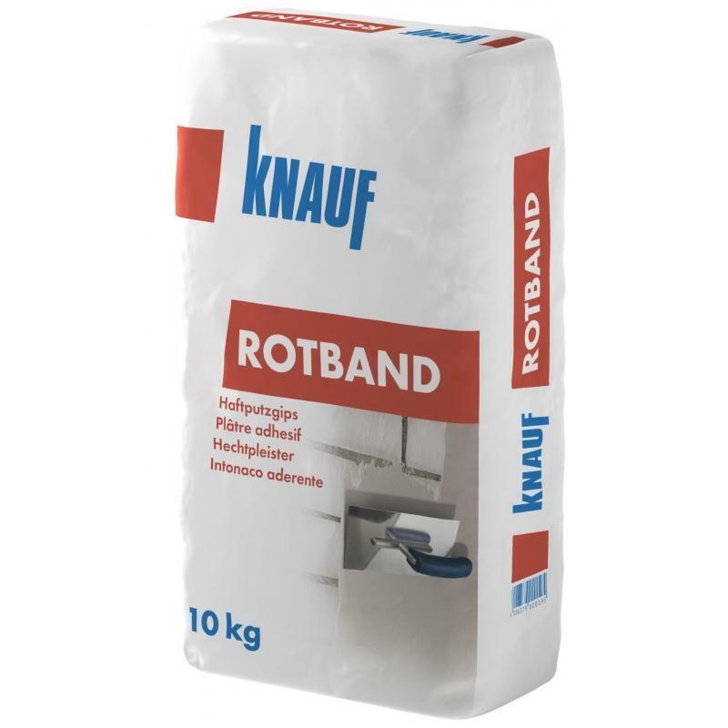 Knauf Rotband Haftputz Qualitätsgrundputz Anwendung Innen Wand Decke 10 kg