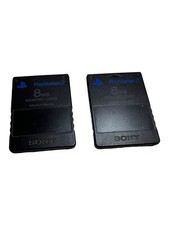 Lot Of 2 Sony PlayStation 2 8MB Memory Card Magic Gate SCPH-10020 Made In Japan