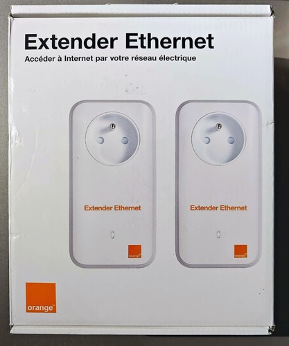 Kit Orange Extender Ethernet 500 Mbits/S