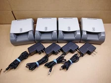 LOT of (4) Acuant Inc. ScanShell 900DX 2-Sided Card Duplex Scanner w/ A/C ✔✔✔✔