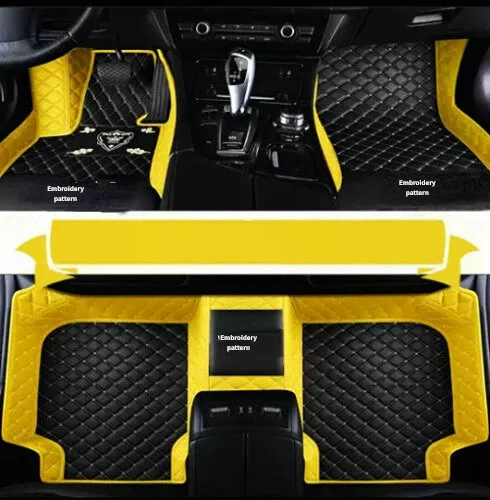 Für Chevy Alle Modelle Luxus Custom Fußmatten Wasserdichte Anti-Rutsch Teppiche - Bild 5 von 34