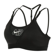 Nike Air Indy Light Sup Bra Sport BH Damen Bra Fitness Training Schwarz