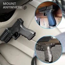 Gun Magnet Mount Pistol Holder Holster Concealed For Glock Car Under Desk 1/2x #