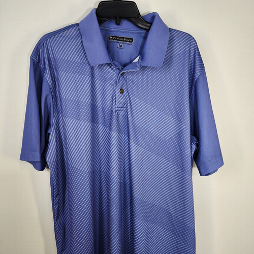 Pebble Beach Men's Dry-Luxe Performance Golf Polo Shirt - Picture 82 of 82