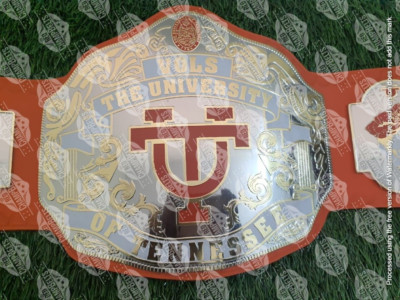 VOLS the University  National Championship Belt Adult Size 2mm Brass