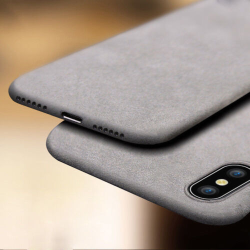 Slim Matt SchutzHülle Handy TPU Case Bumper Cover Für iPhone X XS Max XR 6 7 8 - Bild 1 von 17
