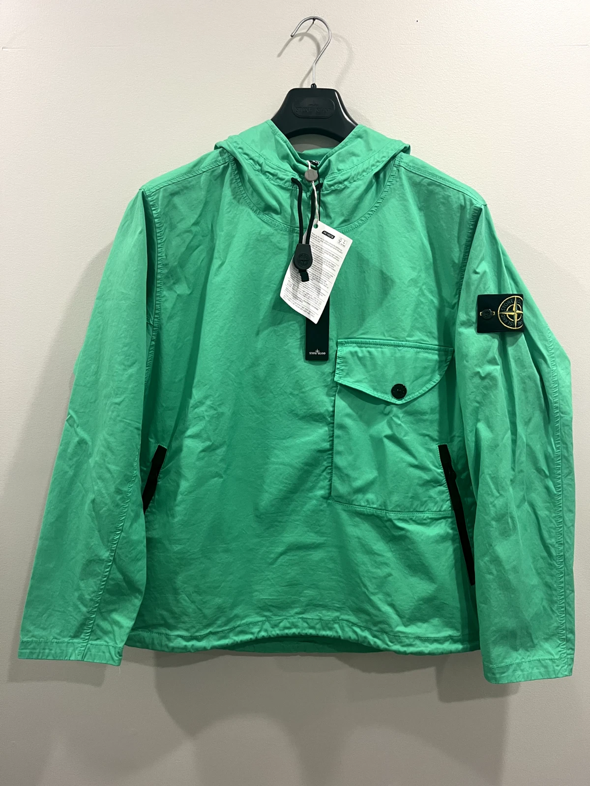 Stone Island Smock Anorak A I 2022 Kelly verde taglia small RARO