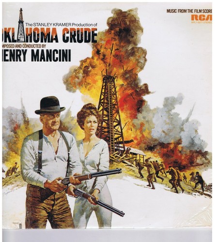 LP OST HENRY MANCINI OKLAHOMA CRUDE(L'OR NOIR DE L'OKLAHOMA) - Afbeelding 1 van 2