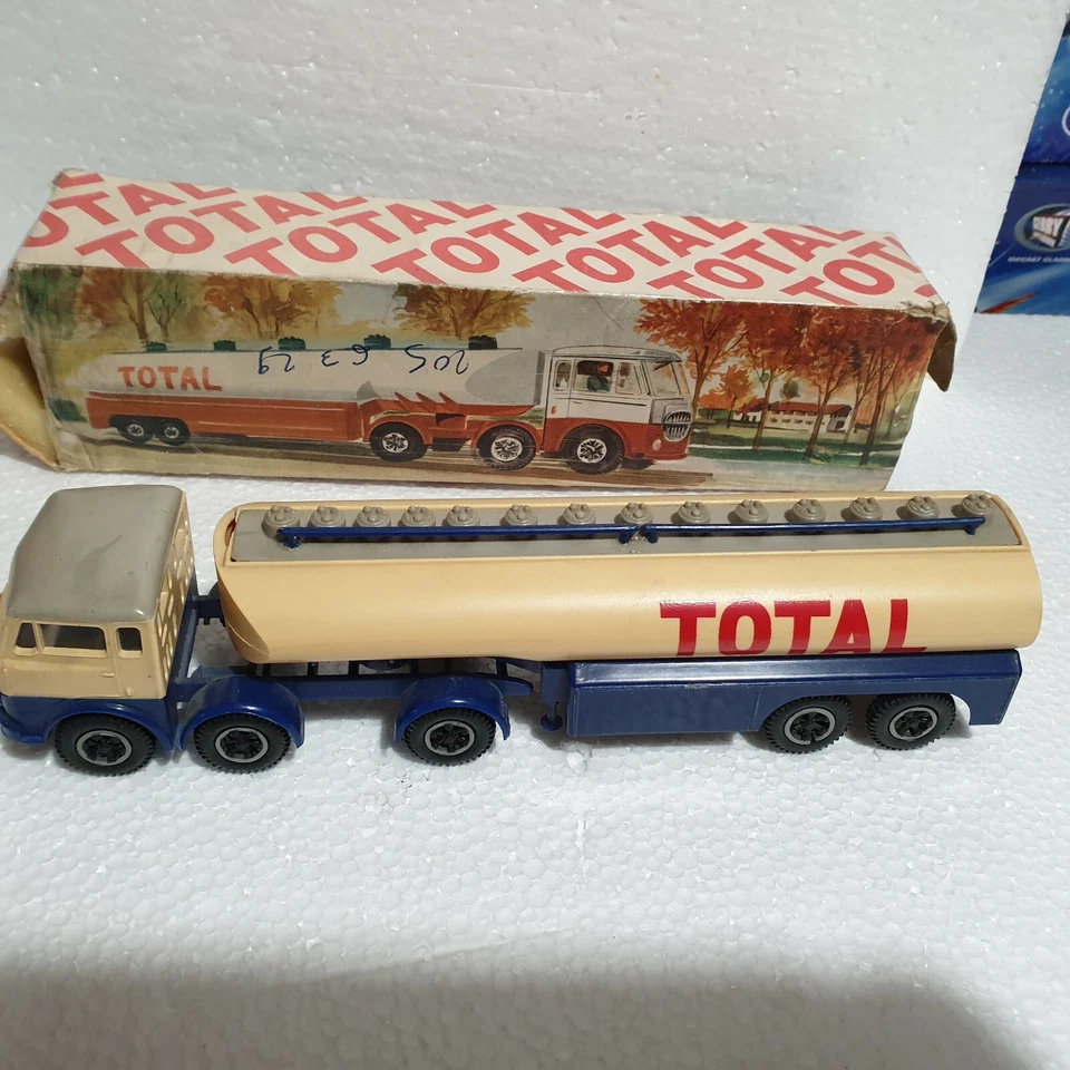 Moplas Италия Fiat 690 Всего бензовоз Citerne Оригинальный Редкий в коробке - Изображение 2 из 4