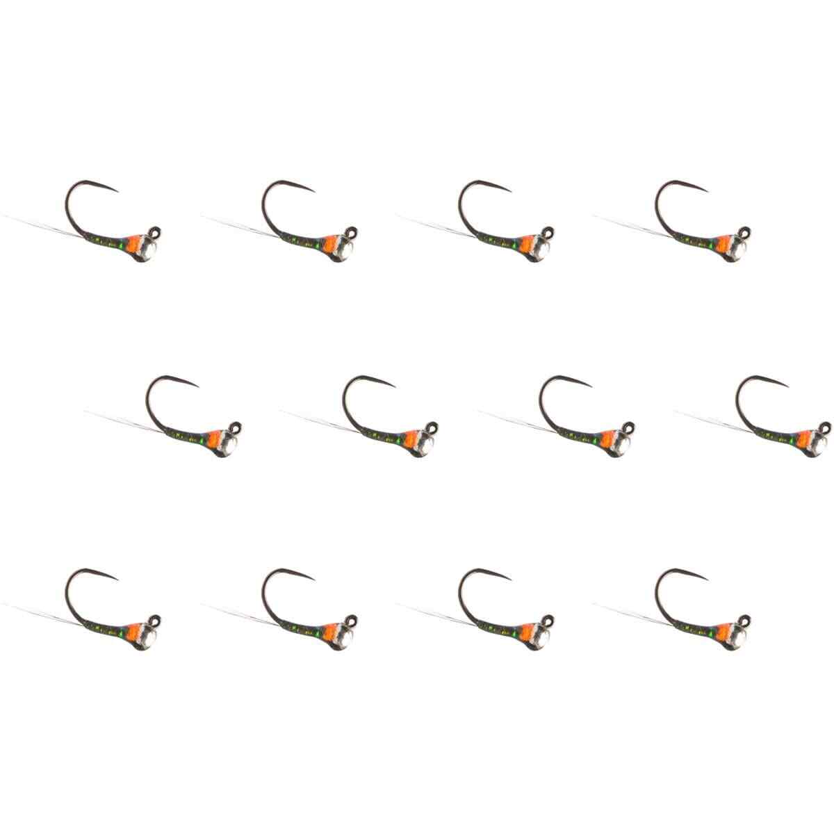 Umpqua Lite Brite Perdigon, 12 упаковок, черный, 14