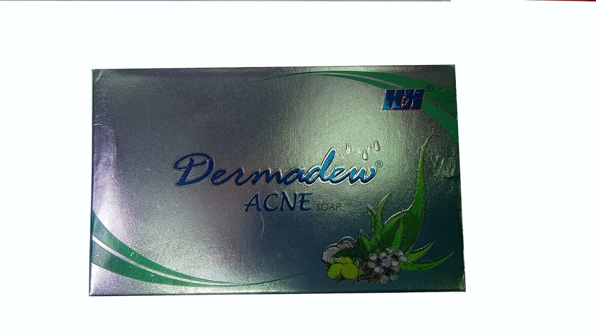 Dermadew Acne Soap Cleanse Mositurize Skin 75gm