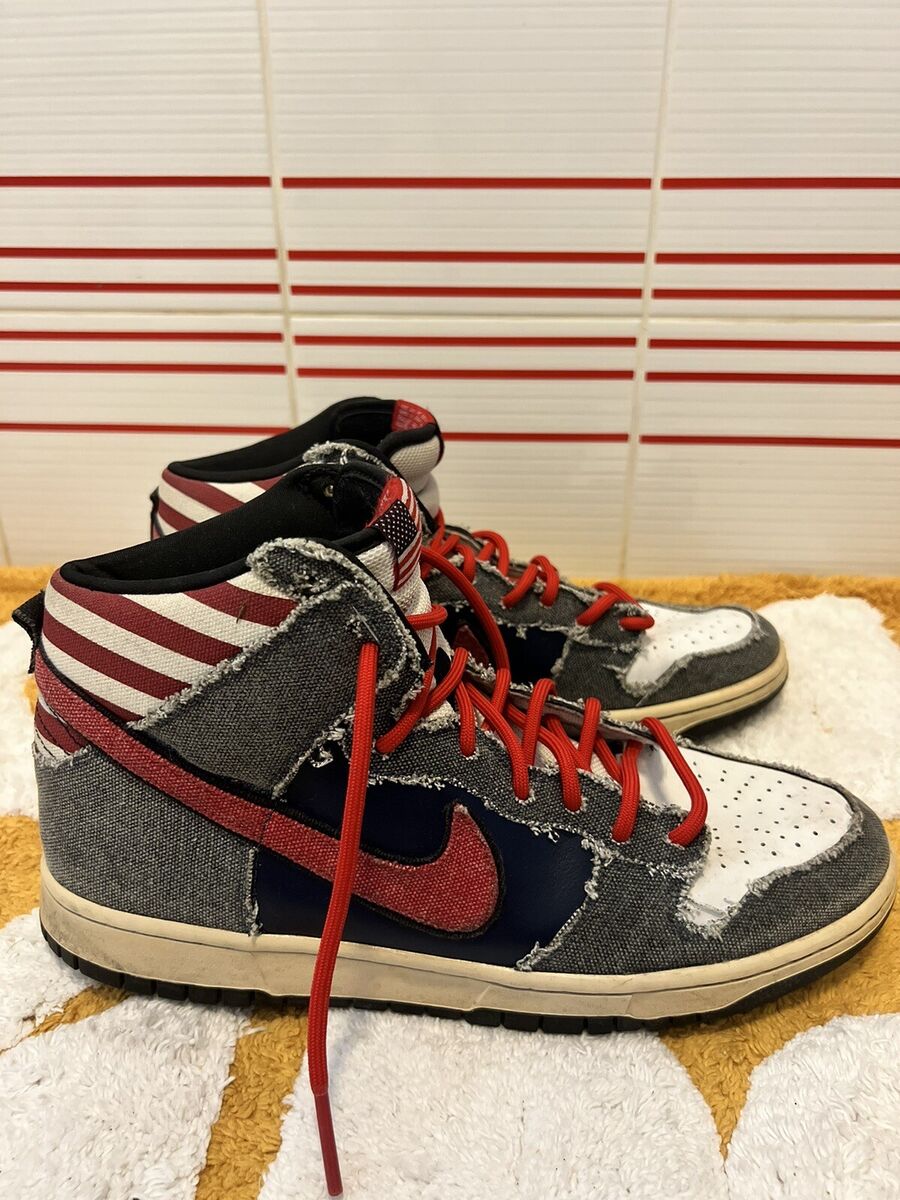 Nike SB Dunk High Premium Born In The USA Sneakers Men 10.5 Nike SB Dunk High Premium Born In The USA Sneakers Men 10.5
